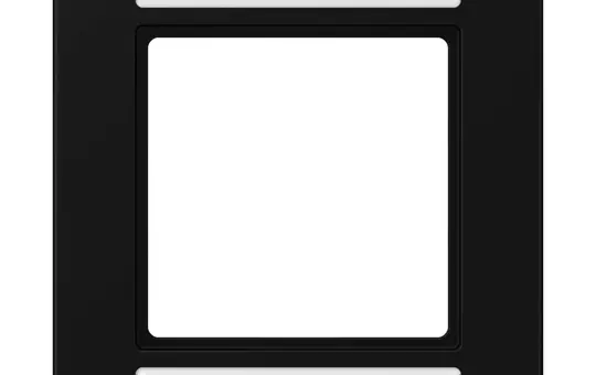 JUNG A5583BFNASWM beschr. Abdeckrahmen A 550 3-fach, senkrecht | schwarz matt