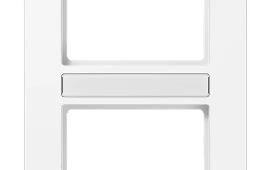 JUNG A5584BFNAWW beschr. Abdeckrahmen A 550 4-fach, senkrecht | schneeweiß