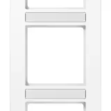 JUNG A5585BFNAWW beschr. Abdeckrahmen A 550 5-fach, senkrecht | schneeweiß