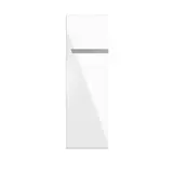 ETHERMA 46336 Badinfrarotheizung Glas SMART 600 W | reinweiß satiniert