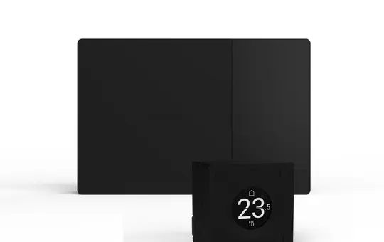 ETHERMA 46726 Set WiFi, Funkempfänger und Funkthermostat | schwarz