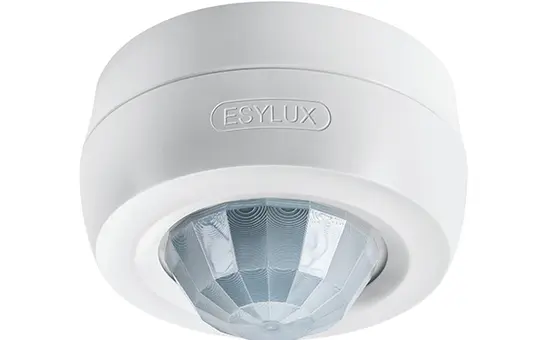 ESYLUX EB10431296 Präsenzmelder BASIC 360°, 24 m, fernbedienbar
