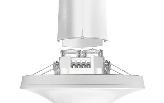 ESYLUX EP10428784 DALI-2 Präsenzmelder PD-C 360°, 8 m, Duo | weiß