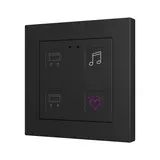 ZENNIO ZVITR55X4 KNX-Tastsensor Tecla 55 RGB 4-fach | custom