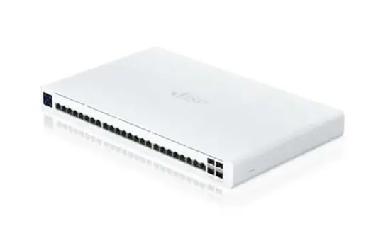 UBIQUITI UniFi UISP-S-Pro PoE Netzwerkswitch (1 GbE) 24-Port (16xPoE), 4xSFP+