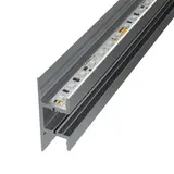 BARTHELME 62393142 Aluminiumprofil BARdolino DUO aluminium eloxiert | 2 m
