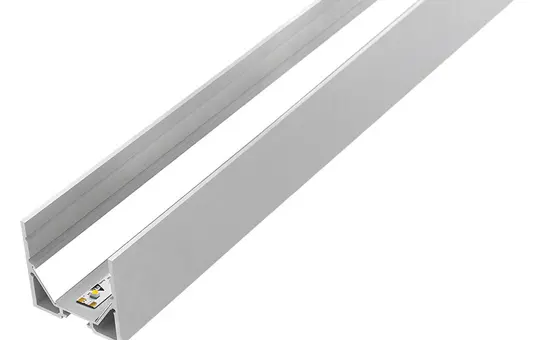 BARTHELME 62398941 Leuchtenprofil CATania 4040 aluminium eloxiert | 1 m