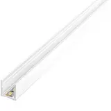 BARTHELME 62399101_9010 Aluminiumprofil BARdolino hoch | reinweiß | 1 m