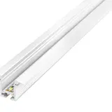 BARTHELME 62399501_9010 Aluminiumprofil BARdolino T reinweiß | 1 m