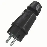 MENNEKES 152072 SCHUKO-Stecker IP54 16 A, 2-polig+PE, 230 V | schwarz