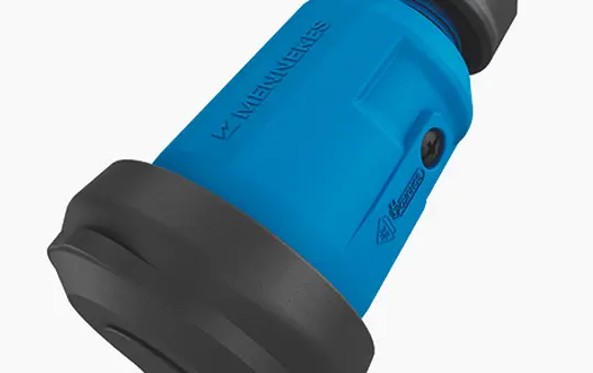 MENNEKES 158091 SCHUKO-Kupplung IP54 16 A, 2-polig+PE, 230 V | blau