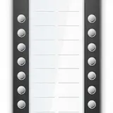 TCS ASA130222-0017 Audio Außenstation AP PRO PES 22 Tasten, 2 Spalte | anthrazit