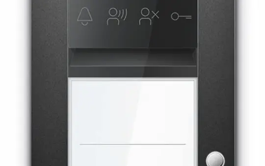 TCS AVA410102-0017 IP Video Außenstation AP PRO PES 2 Tasten, 1 Spalte | anthrazit