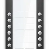 TCS AVA430220-0017 IP Video Außenstation AP PRO PES 20 Tasten, 2 Spalte | anthrazit