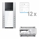 TCS PAAF122/007 Audio-Set Außenstation AP PRO ASA 12 WE, 12 Tasten, 12 Freispr. ISW6010