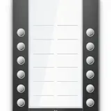 TCS AEA520212-0017 Audio Klingeltastenerweiterung AP PET PRO 12 Tasten | anthrazit | 190 mm