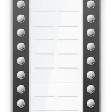 TCS AEA530220-0017 Audio Klingeltastenerweiterung AP PET PRO 20 Tasten | anthrazit | 280 mm