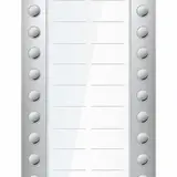 TCS AEA530224-0010 Audio Klingeltastenerweiterung AP PET PRO 24 Tasten | aluminium eloxiert | 280 mm