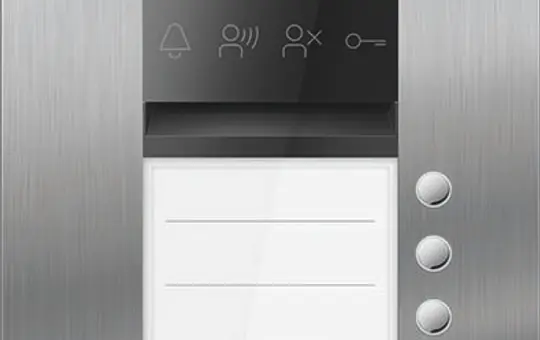 TCS ASU600104-0030 Audio-Außenstation UP PRO PES 4 Tasten, 1 Spalte | edelstahl