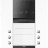 TCS ASU600206-0019 Audio-Außenstation UP PRO PES 6 Tasten, 1 Spalte | weiß