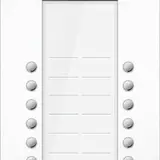 TCS ASU600218-0019 Audio-Außenstation UP PRO PES 18 Tasten, 1 Spalte | weiß