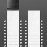 TCS ASU600436-0017 Audio-Außenstation UP PRO PES 36 Tasten, 2 Spalten | anthrazit