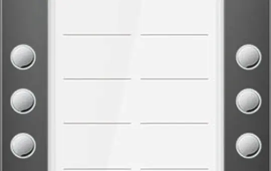 TCS AVA620214-0017 Video Außenstation AP PRO PES 14 Tasten, 2 Spalte | anthrazit