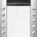 TCS AVA620216-0019 Video Außenstation AP PRO PES 16 Tasten, 2 Spalte | weiß