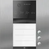 TCS AVU400103-0030 IP Video Außenstation UP PRO PES 3 Tasten, 1 Spalte | edelstahl