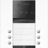 TCS AVU600206-0019 Video Außenstation UP PRO PES 6 Tasten, 1 Spalte | weiß