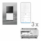 TCS PAUF031/006 Audio-Set Außenstation PES PRO 3 WE, 3 Tasten, 3 Freispr. ISW6031