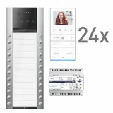 TCS PVAF242/001 Video-Set Außenstation AP PES PRO 2-Draht 24 WE, 24 Tasten 2-spaltig, 24 Freispr. IVW6511