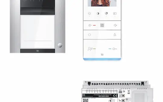 TCS PVAF011/003 Video-Set Außenstation AP PES PRO TCS:BUS 1 WE, 1 Tasten, 1 Freispr. IVW6511