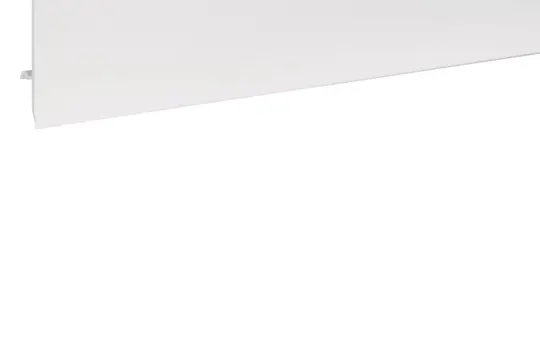 HAGER SL2007729010 tehalit Sockelleistenkanal-Oberteil 2 Weichlippen | reinweiß | 20x70 mm