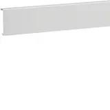 HAGER SL2008029016 tehalit Sockelleistenkanal-Oberteil ohne Weichlippe | verkehrsweiß | 20x80 mm