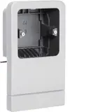 HAGER SL200809119016 Geräteträger für Sockelleistenkanal Universal | verkehrsweiß | 20x80 mm