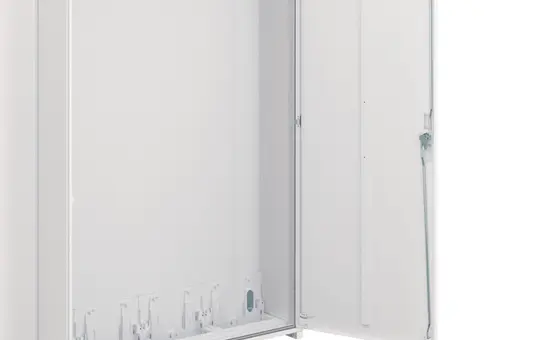 HAGER ZB54WL Zählerschrank universZ IP54 SKII 4 Felder, 432 PLE, o. SaS-Durchführung | 1400 mm