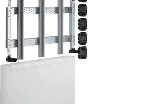 HAGER UD22A2 Baustein universN senkrecht, für Reihenklemmen | 300x500 mm