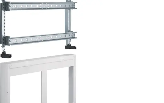 HAGER UD22D4B Baustein universN für 4 Trenner NH00 (8 NH000) auf Hutschienen | 300x500 mm