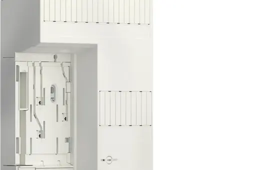 HAGER KU33BHE Zählertragplatte universZ 3-phasig, RfZ, 5+10 Platzeinheiten, 1 Stück