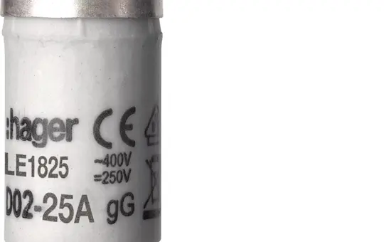 HAGER LE1825 Sicherungseinsatz D02 D02, 25 A