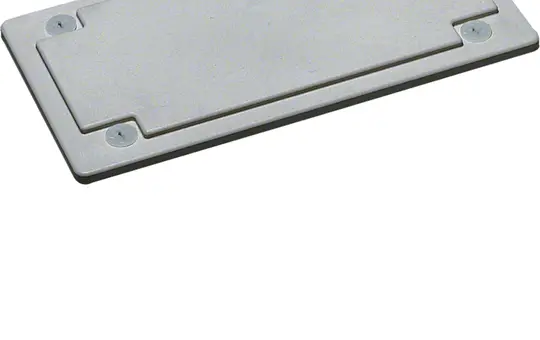 HAGER FZ404 Leitungseinführung Kunststoff, ohne Vorprägungen