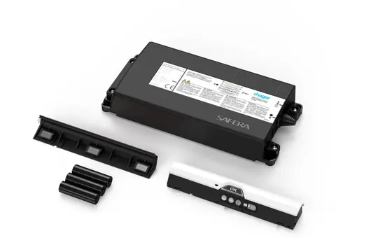 HAGER WXH231 Herdwächtersensor mit Funk-Abschalteinheit 400 V AC, potentialfreier Schaltausgang