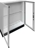 HAGER FR26V2 Standschrank IP55 SKI T=400 mm 200 mm Sockel 6 Felder, mit Klarsichttür | 1850 mm