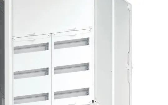 HAGER FWU52N Feldverteiler IP30 mit Abdeckung 2 Felder | 800 mm