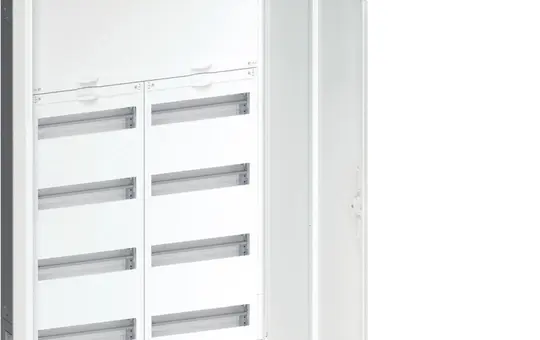 HAGER FWU62N Feldverteiler IP30 mit Abdeckung 2 Felder | 950 mm