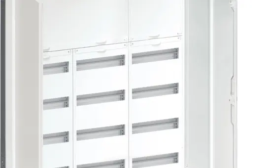 HAGER FWU63N Feldverteiler IP30 mit Abdeckung 3 Felder | 950 mm