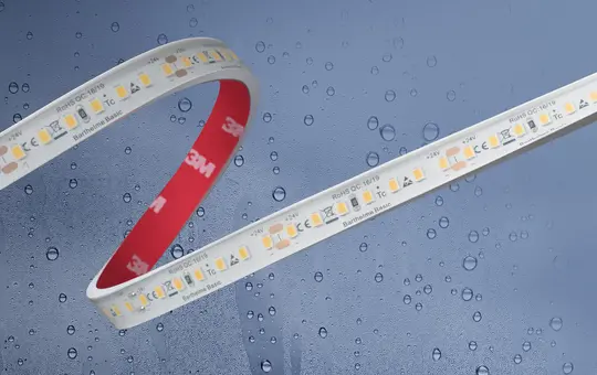 BARTHELME 51540528 LED-Strip BASIC TOP VIEW 4 mm 96 W, 2700 K, IP67 | 5 m