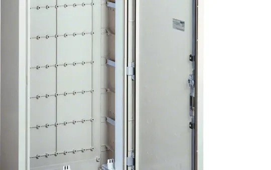 HAGER FL72SP Wandschrank IP65 SKII 2 Felder, Polyester, UV geschützt | 1150 mm