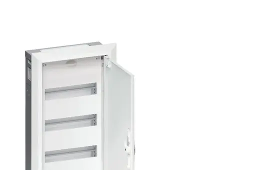 HAGER FWU41A Feldverteiler IP30 ohne PE/N-Klemmen 1 Feld | 650 mm